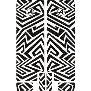 FORK DECAL TEXTURED BK LINES