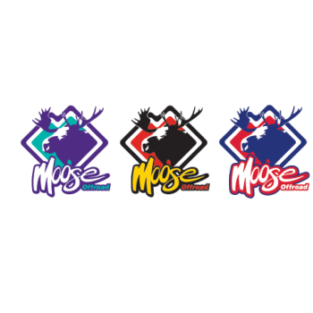 DECAL MOOSE OFFROAD 3PK