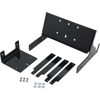 WINCH MOUNT MUD ATV POL