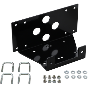 WINCH MOUNT MUD ATV POL