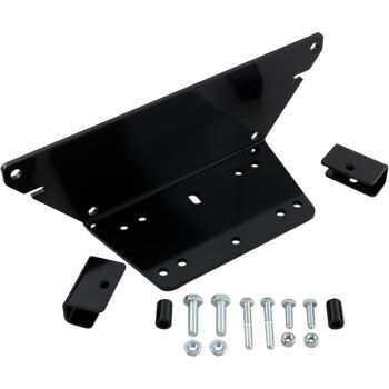 WINCH MOUNT MUD UTV POL