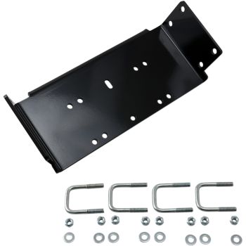 WINCH MOUNT MUD UTV POL