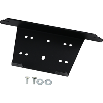 WINCH MOUNT MUD UTV POL