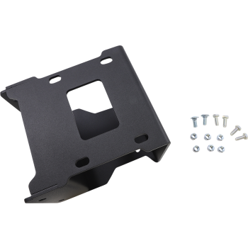 WINCH MOUNT MUD ATV POL