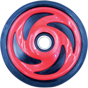 WHEEL POL 6.38 INDY RED
