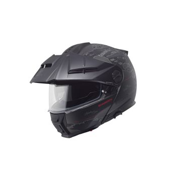 Schuberth Helmet E2 Atlas matt black/red S 55