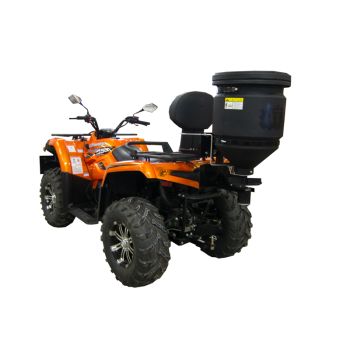 Universal spreader 57L: rack and 2" receiver fitment
