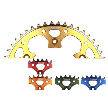 TALON rearsprocket TR112RL Gold RM125-,RMZ450 05-,RMZ250 7- 48