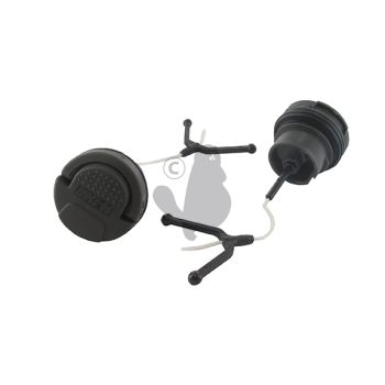Skana Fuel cap - Oil cap, Tl Husqvarna T540X, Ol Husqvarna 445-545-550XP,XPG