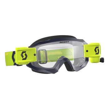 Scott  Goggle Hustle X MX WFS yellow/blue clear works