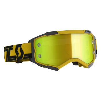 Scott Goggle MX Fury yellow/black yellow chrome works