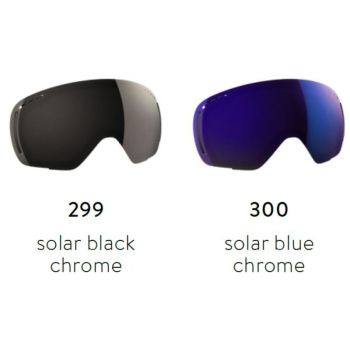 SCOTT Repl Lens LCG Evo with Lens Case sola blk chr