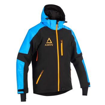 AMOQ Void V2 Jacket Insulated Black/Sky Blue/Orange 3XL