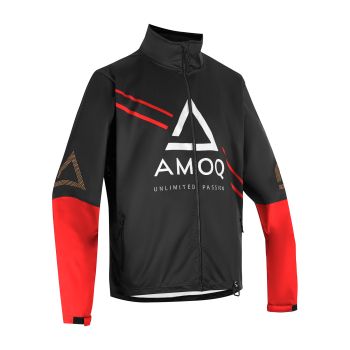 AMOQ Apex Racing Jacket Black/Red/White M