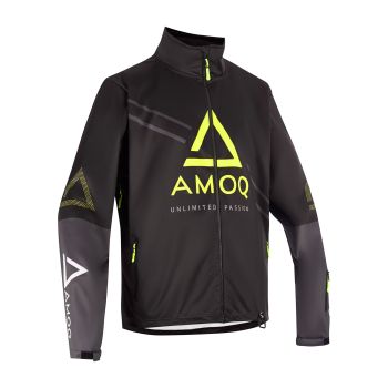 AMOQ Apex Racing Jacket Black/Grey/Hivis S