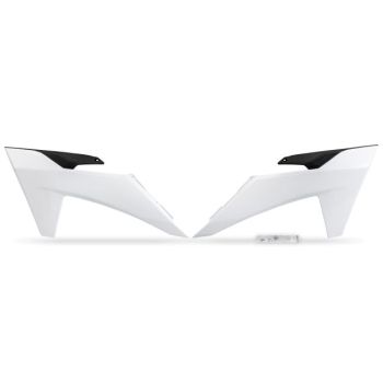 UFO Radiator covers SX/SX-F 125-450 23-  White 042