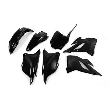 UFO Plastic kit 5-parts Black KX85 22-