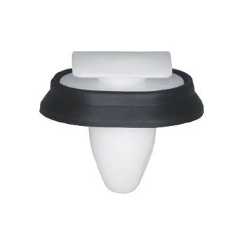 Keretüübel Ø 8,0 MM NATURAL WITH RUBBER SEAL BLACK. 16Tk.