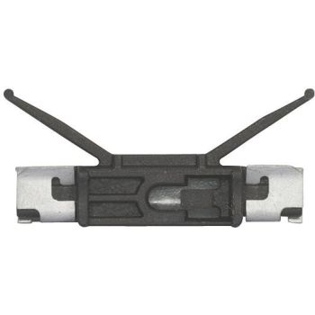 Keretüübel POM BLACK / METALL SI 10Tk.