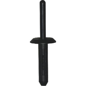 Plastneet 6,3 X 25,2 MM PA / POM BLACK* 10Tk.