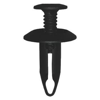 Plasttüübel-kruvi Ø 6,2 MM PA 6 BLACK. 10Tk.