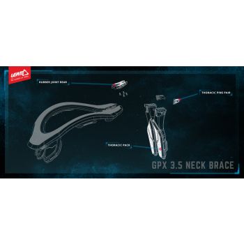 Leatt Thoracic Pins DBX/GPX 3.5 all Pair
