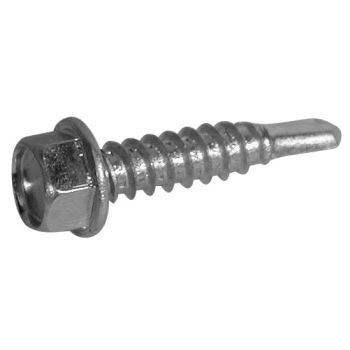 Puurkruvi 6,3x25, kuuskantpea 10 mm
