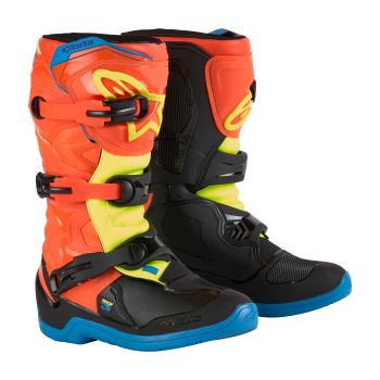 Alpinestars Boot Tech 3s Junior Orange/Blue 42