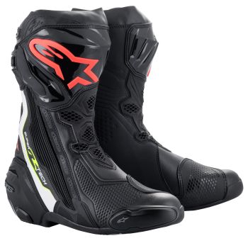 Alpinestars Boot Supertech R v2 Black/White/Red/Yellow 39