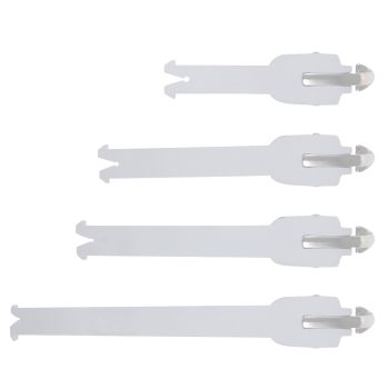 Alpinestars Buckle Strap set  T7 Nya (Tech 7/Tech 5) white