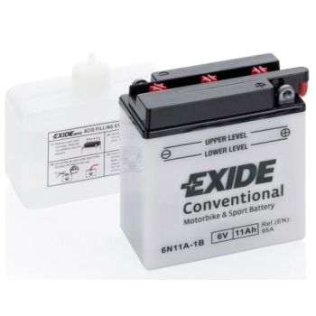 AKU EXIDE 6V HOOLDATAV 11Ah 95A(EN) 121x59x131 -/+