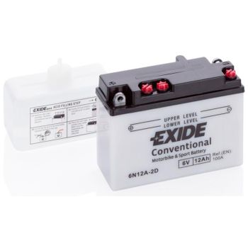 Aku exide 6v hooldatav 12ah 100a(en) 155x56x115 +/-