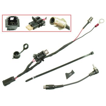 Sno-X Heated visor/bag plug-in Skidoo Rev-G4