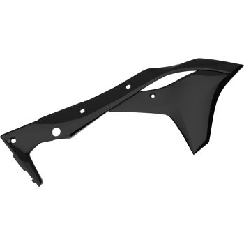 Polisport radiator scoops Kawasaki KX250F(17) Black