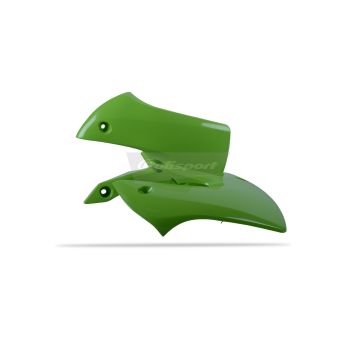 Polisport radiator scoops Kawasaki KX65(00-->)KLX110(02-09) OEM color green 05