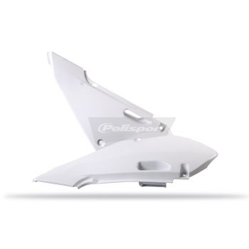 Polisport side panel KX65(00-->)KLX110(02-09)/RM65(03-05)/DR-Z110 white