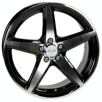 ACC Sport 5 Black Polished 66,6 15x6,5 5x112 Offset 38