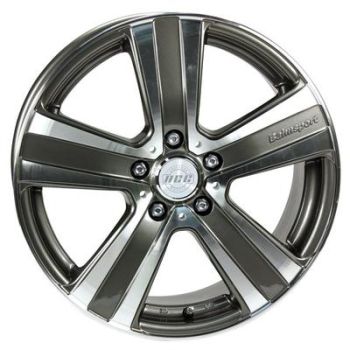 ACC Bahnsport Gun Metal Pol. 73,1 16x7 5x100 Offset 42