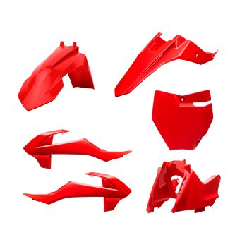 Polisport Plastic Kit MC 65 (21)  SX65(16->) RED