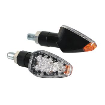 Mootorratta suunatuli, must, 12v