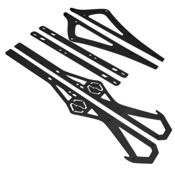 Itek Rail stiffeners powdercoated black A/C M 2012-15 153