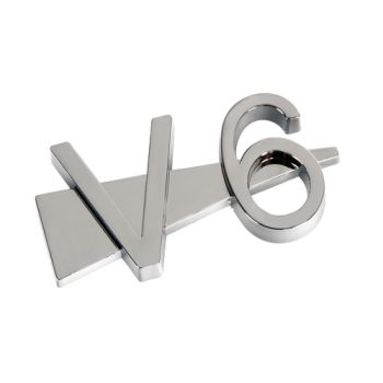 Kroomitud dekoratiivkleebis "v6"