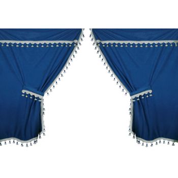 Kardin veoautosse komplekt sinine