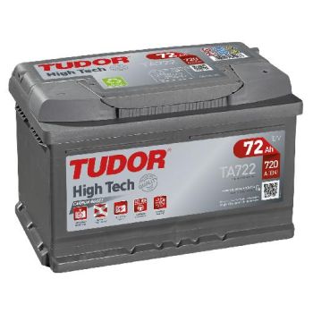 TUDOR 72AH 720A 278X175X175 HIGH TECH