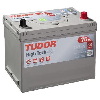 TUDOR 75AH 630A 270X173X222 HIGH TECH