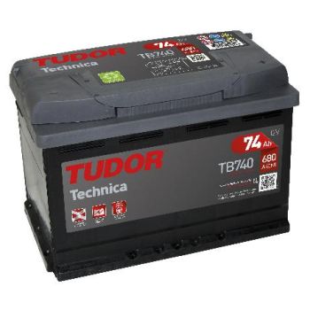 TUDOR 74AH 680A 278X175X190 TECHNICA