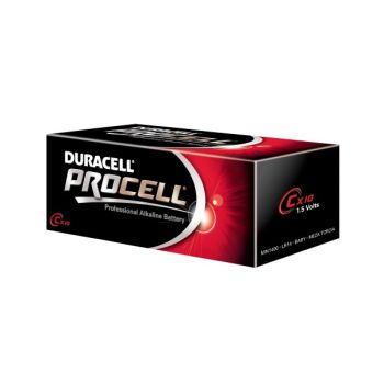 Patarei, duracell procell, lr14, 10tk, 1.5v