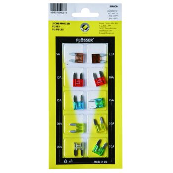 Flösser Mini fuse kit 5148xx 10 pcs