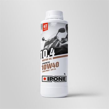 Huile moteur 4t ipone 10.4 semi-synthèse 10w40 1l