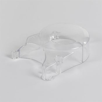 Carter d'allumage pignon apparent plastique transparent